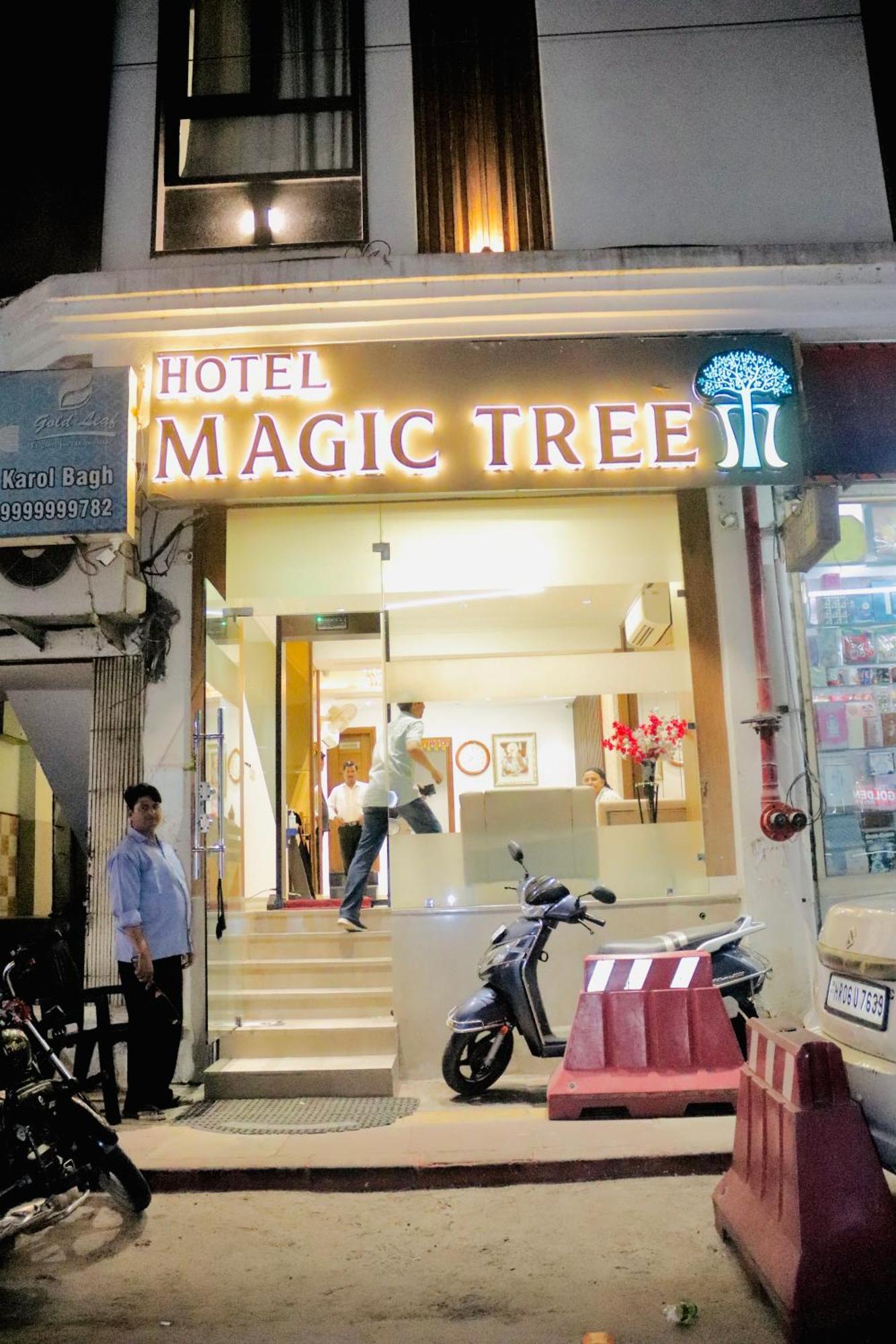 Hotel Magic Tree Karol Bagh Metro Station Yeni Delhi Dış mekan fotoğraf