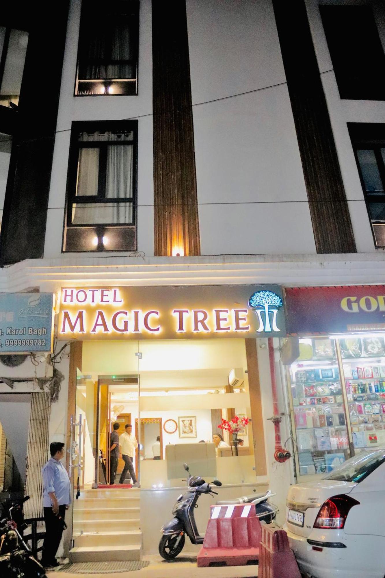 Hotel Magic Tree Karol Bagh Metro Station Yeni Delhi Dış mekan fotoğraf